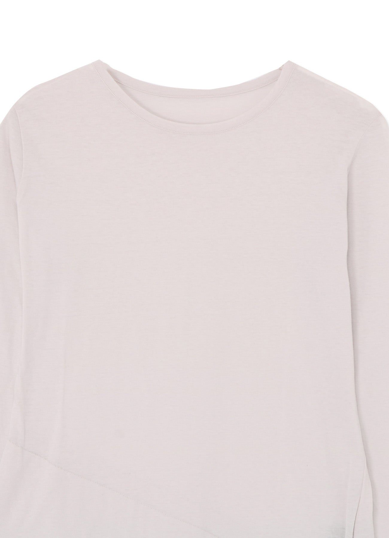 LONG SLEEVE T-SHIRT WITH FOLD OVER DETAILS