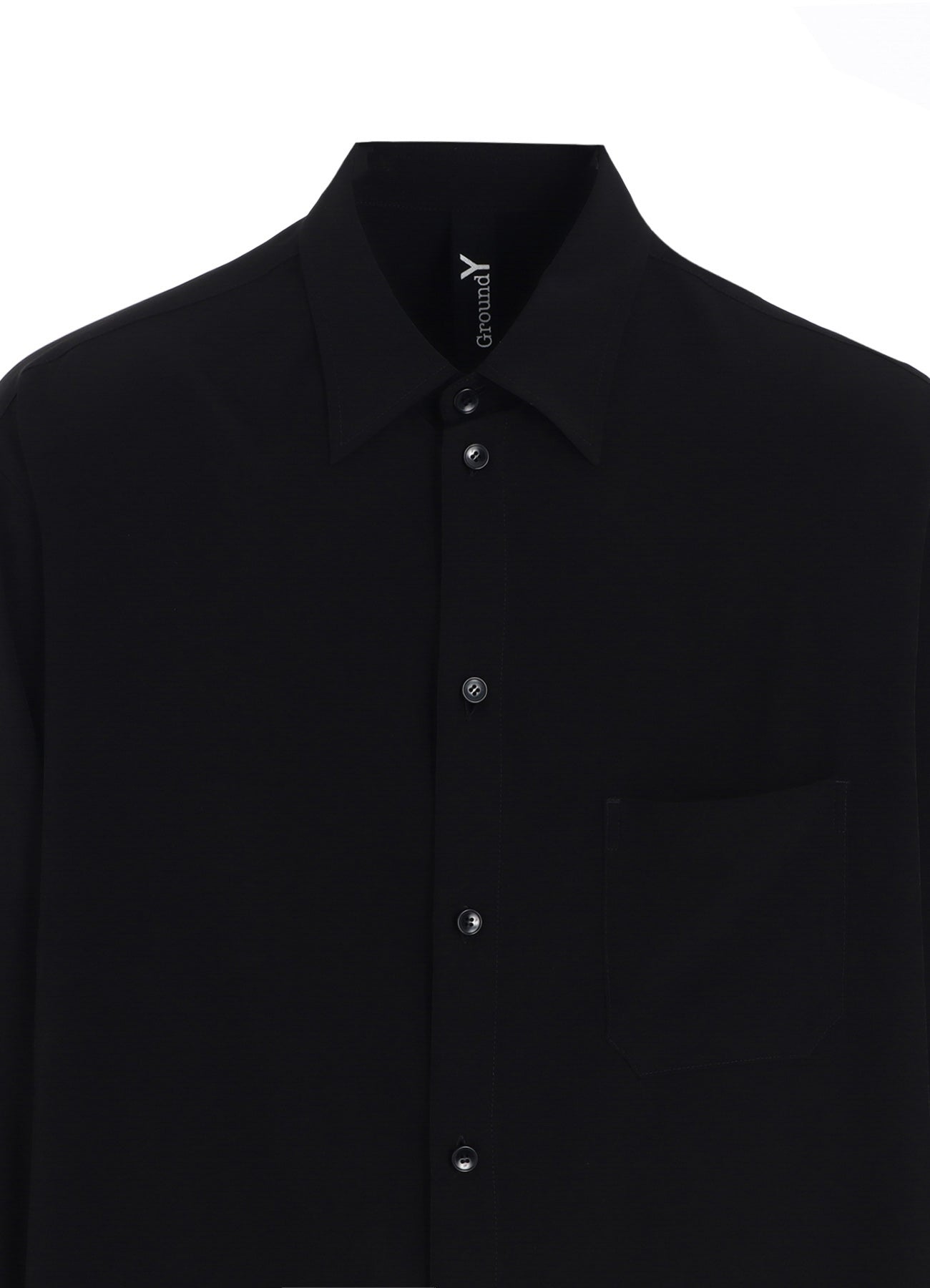 CREPE DE CHINE STANDARD ASYMMETRICAL FLARES SHIRT