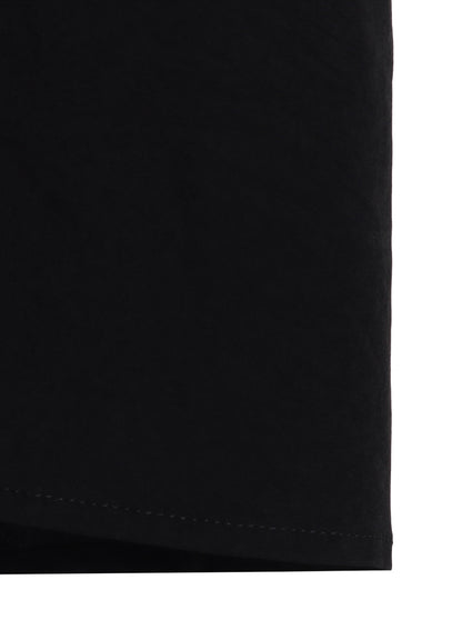 CREPE DE CHINE STANDARD ASYMMETRICAL FLARES SHIRT