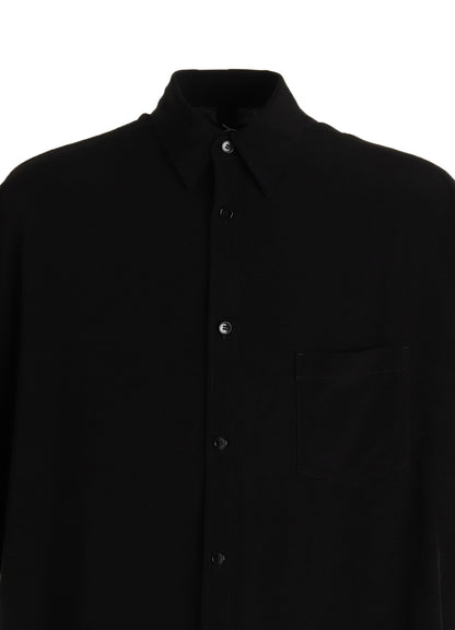 CREPE DE CHINE DOLMAN BIG SHIRT