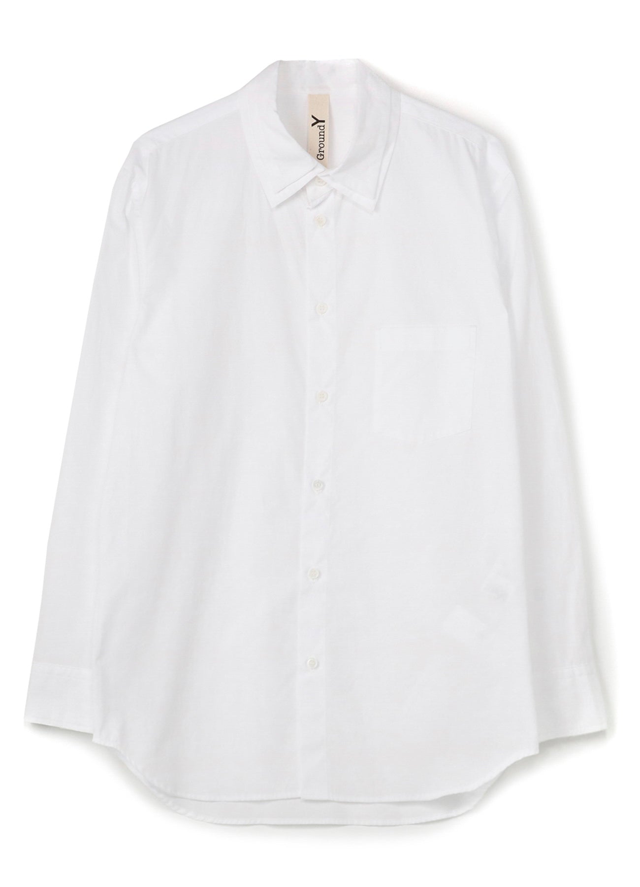 100/2 COTTON BROADCLOTH DOUBLE COLLAR SHIRT