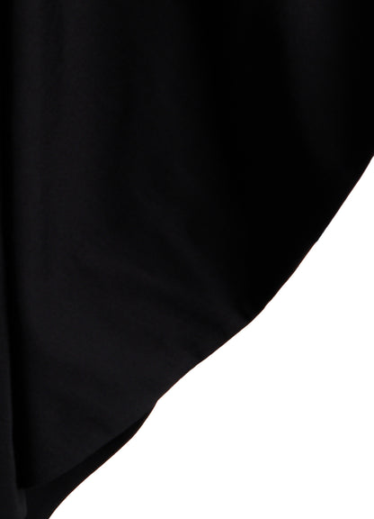 WOOL GABARDINE BIG CAPE CLOAK