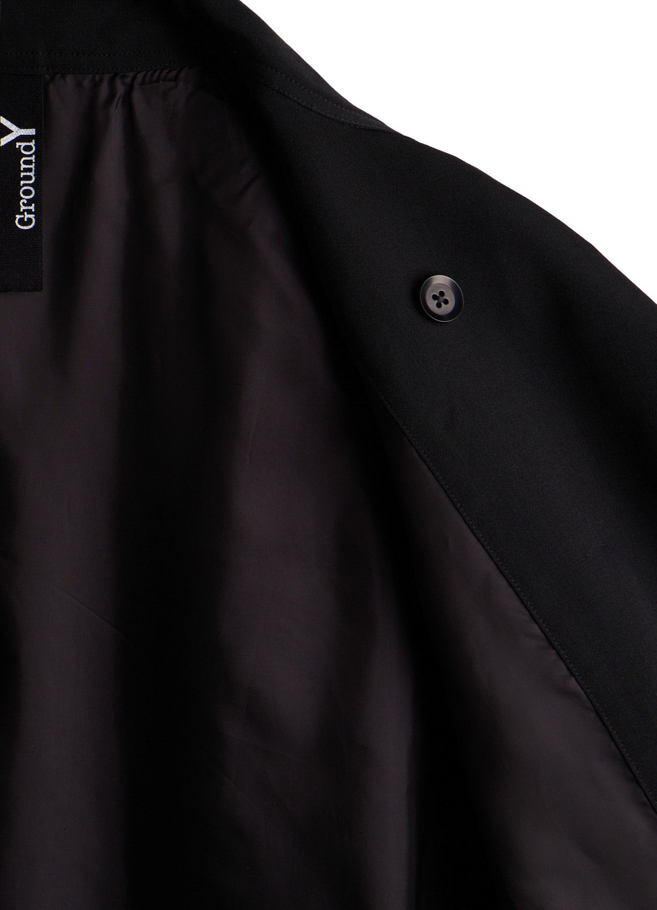 WOOL GABARDINE BIG CAPE CLOAK