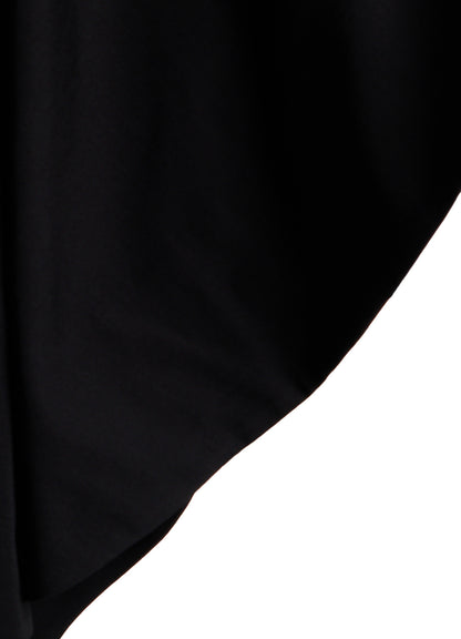 WOOL GABARDINE BIG CAPE CLOAK
