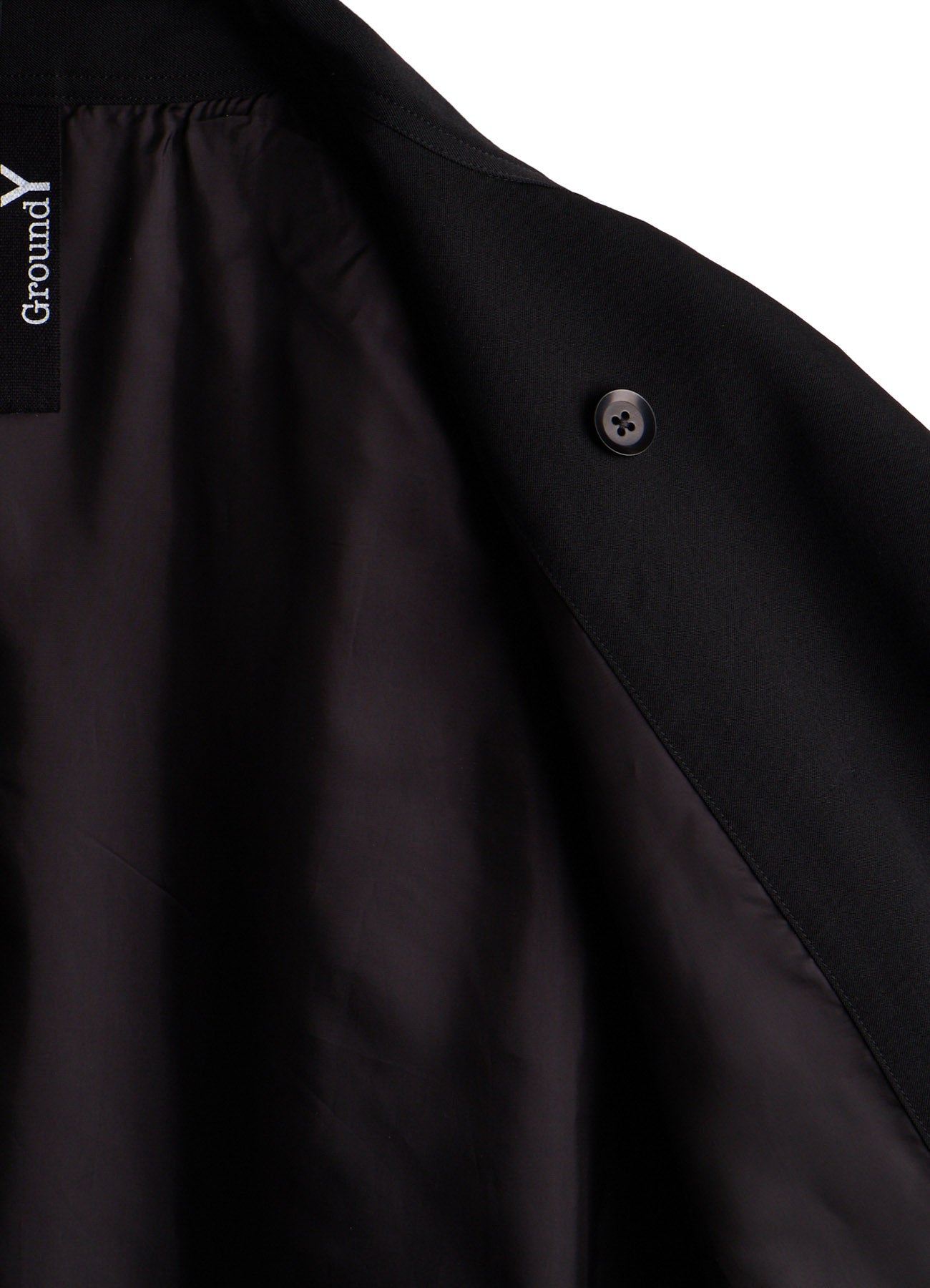WOOL GABARDINE BIG CAPE CLOAK