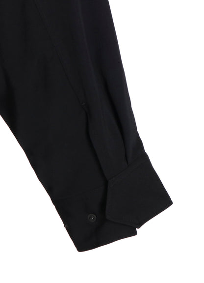 W/GABARDINE HIGH NECK HOODED MODS COAT