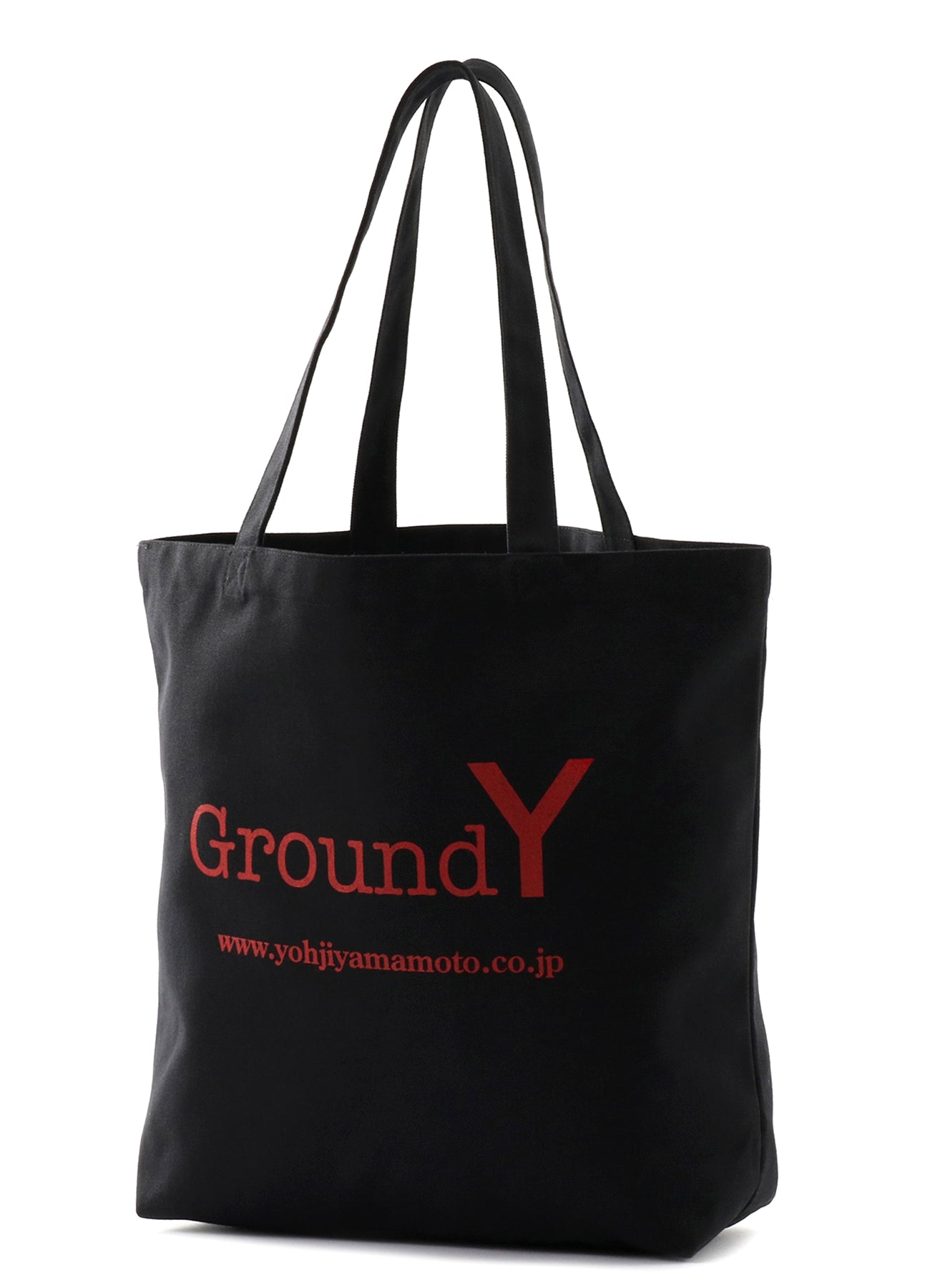 COTTON CANVAS LOGO TOTE BAG