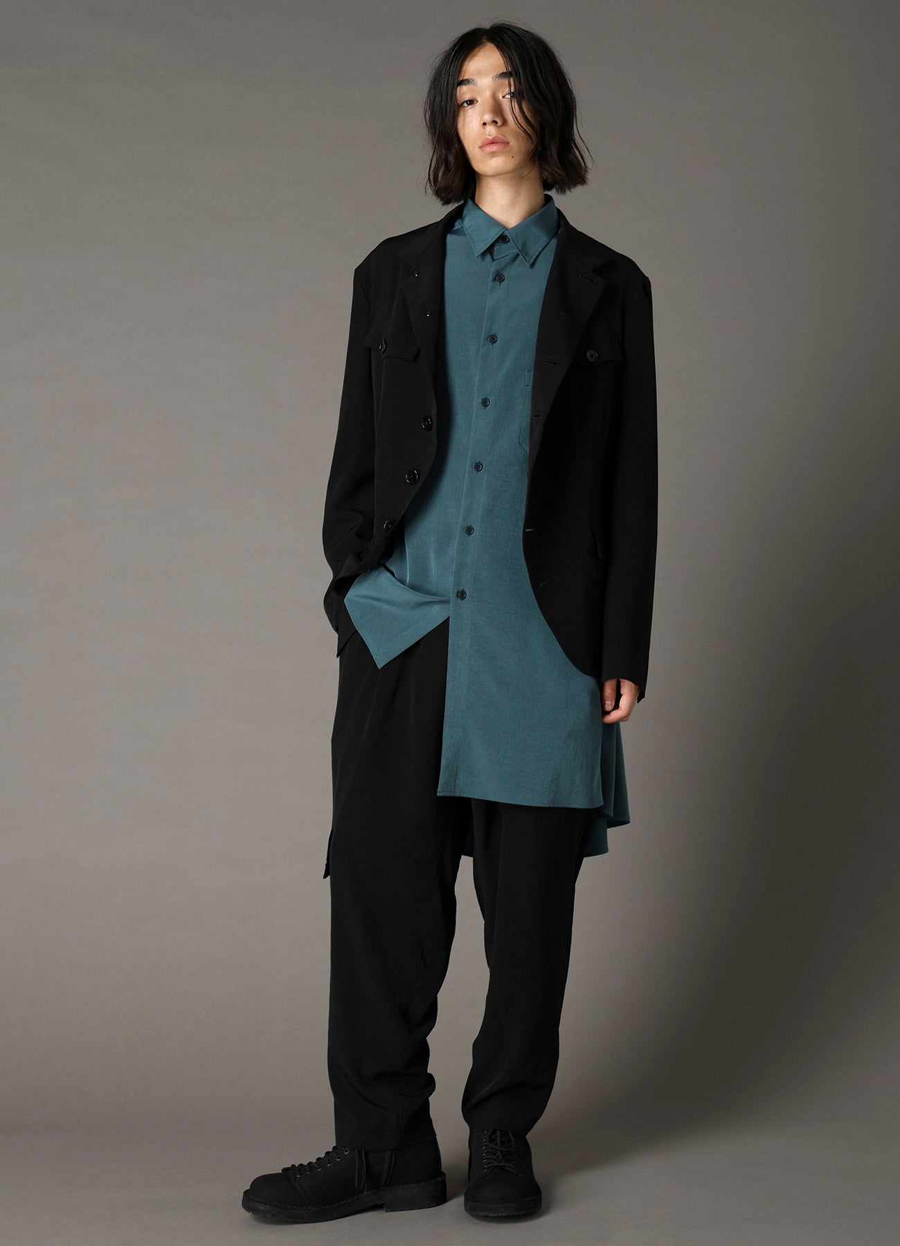 【新品】CIOTA x J.PRESS Chino Jacket 69,300円 CREPE DE CHINE MEN'S STAND COLLAR JACKET – THE SHOP YOHJI YAMAMOTO