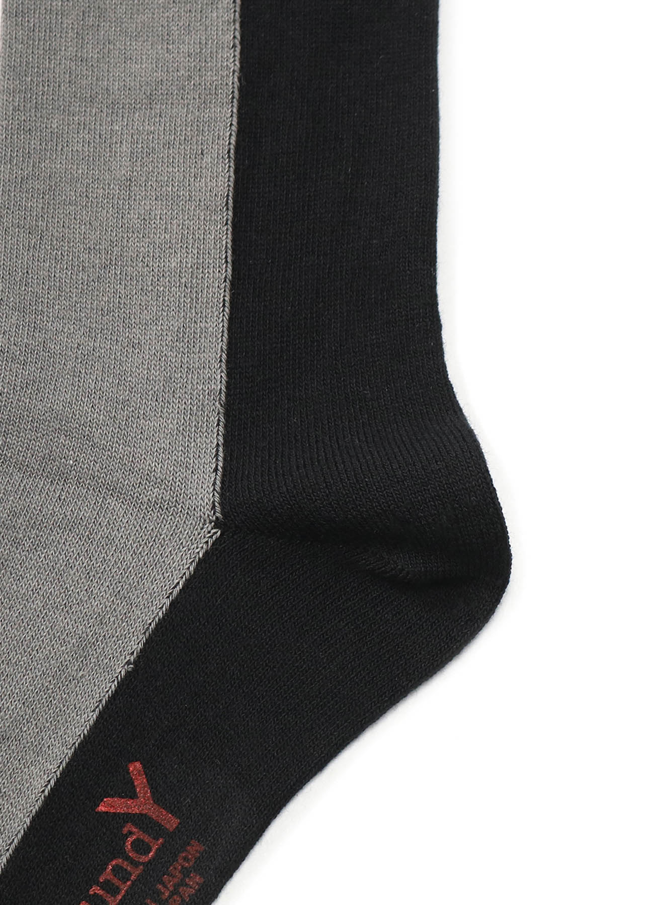 FRONT AND BACK TWO COLOR SOCKS