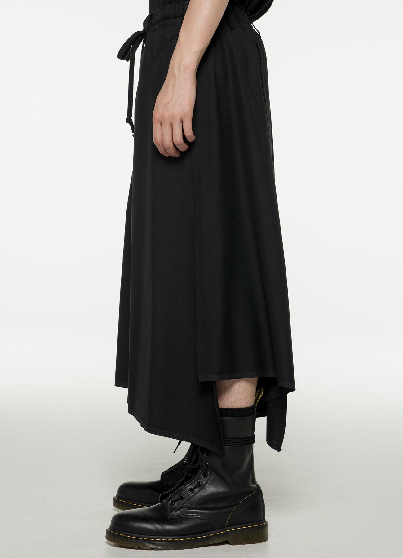 WOOL/POLYESTER GABARDINE HYBRID SKIRT-PANTS – THE SHOP YOHJI YAMAMOTO