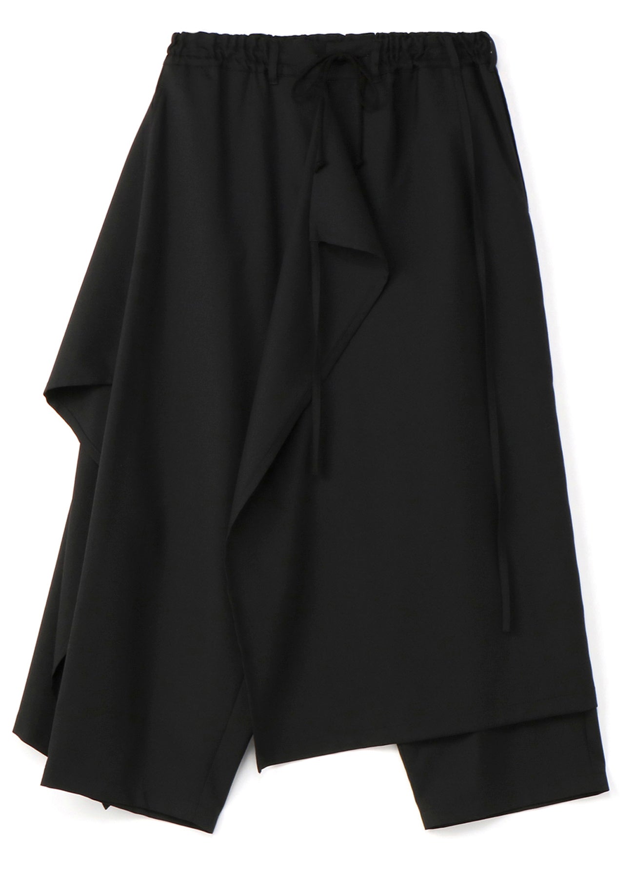 WOOL/POLYESTER GABARDINE 3-WAY WRAP PANTS – THE SHOP YOHJI YAMAMOTO