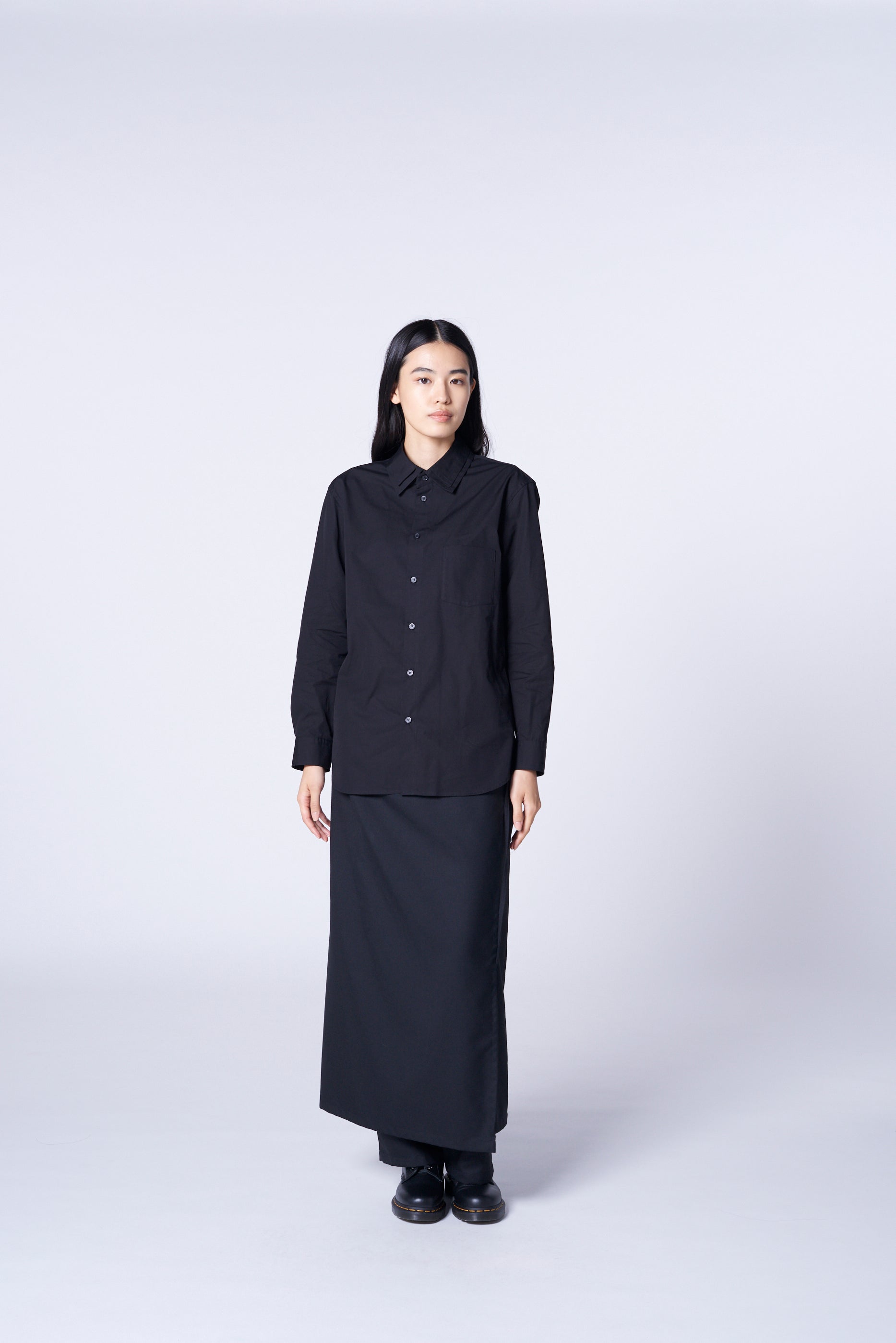 WOOL/POLYESTER GABARDINE 3-WAY WRAP PANTS – THE SHOP YOHJI YAMAMOTO