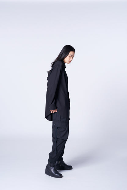 T/W GABARDINE MILITARY CARGO PANTS