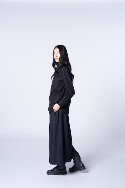 WOOL/POLYESTER GABARDINE HAKAMA PANTS TYPE 1