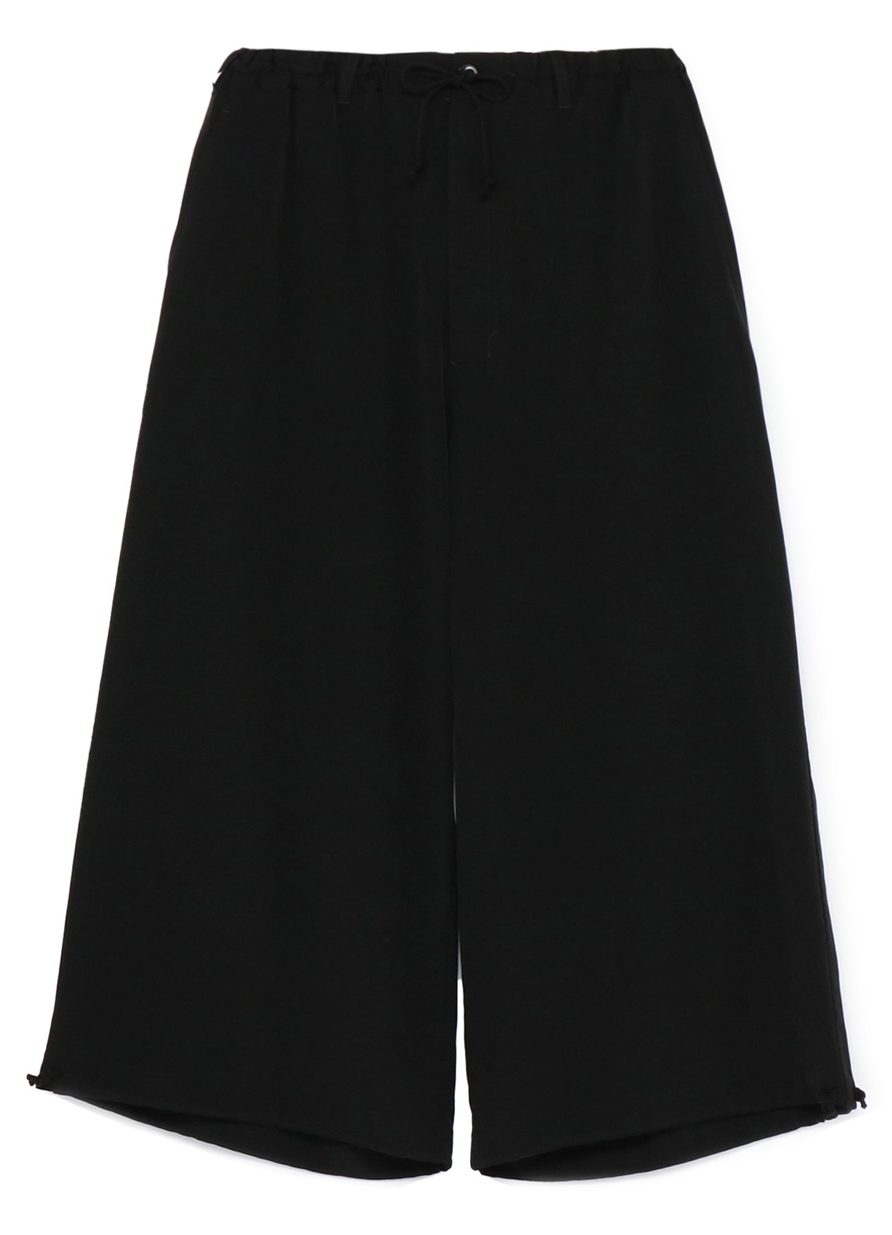 POLYESTER/TRIACETATE CREPE de CHINE BALLOON PANTS