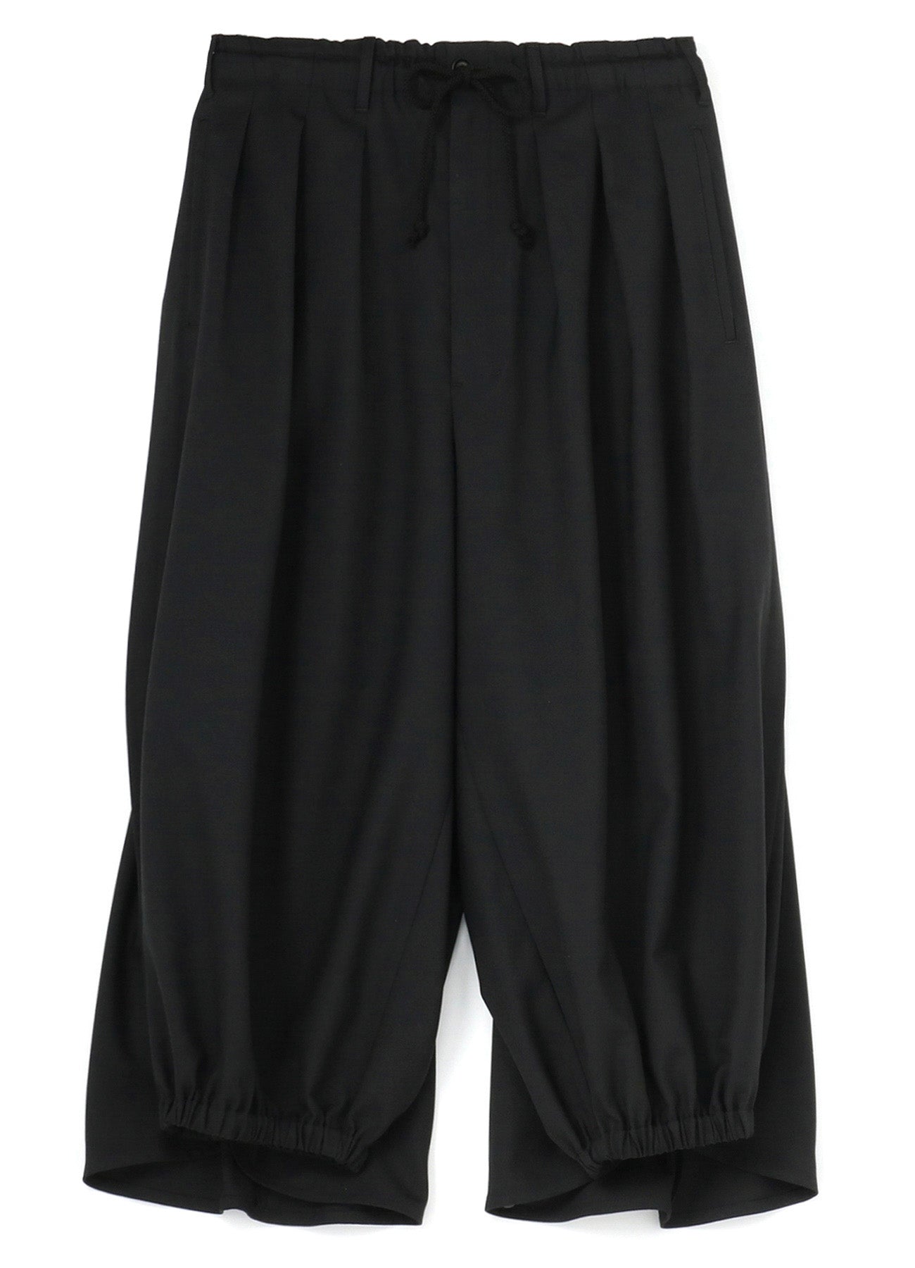 WOOL/POLYESTER GABARDINE CROW PANTS