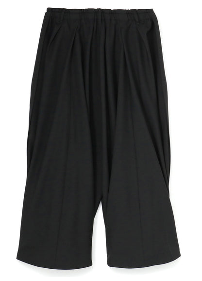 WOOL/POLYESTER GABARDINE CROW PANTS