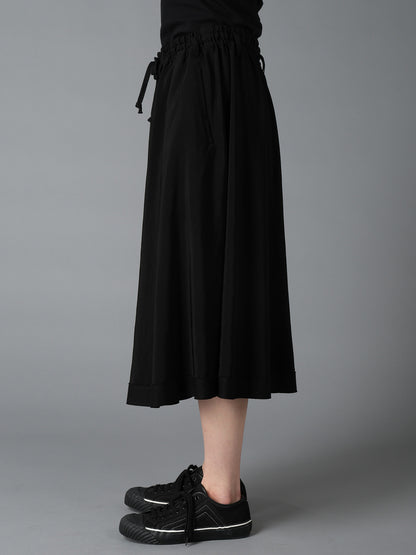 CREPE DE CHINE CIRCLE PANTS