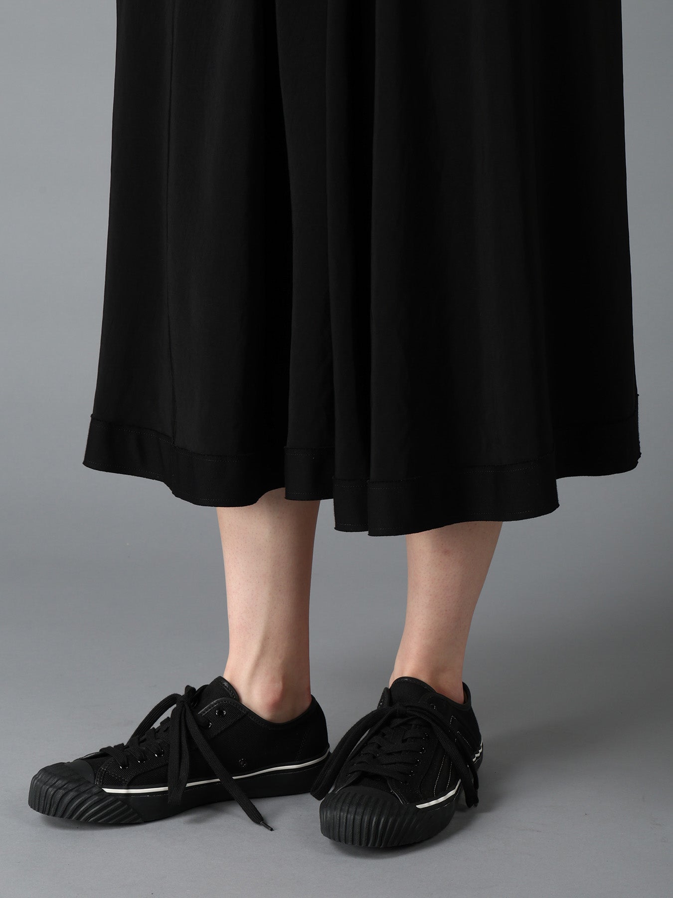 CREPE DE CHINE CIRCLE PANTS