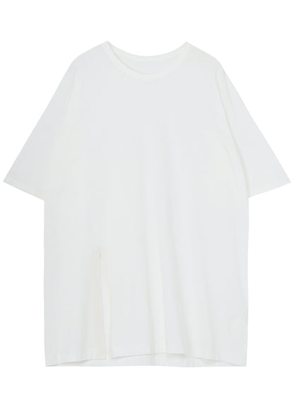 COTTON JERSEY JUMBO T-SHIRT SHORT SLEEVES