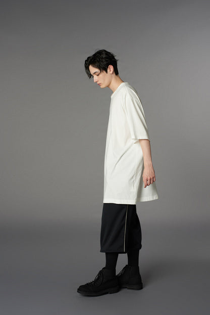 COTTON JERSEY JUMBO T-SHIRT SHORT SLEEVES