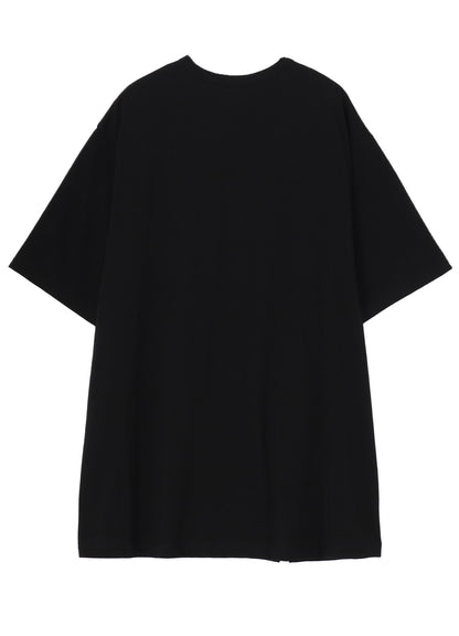 COTTON JERSEY JUMBO T-SHIRT SHORT SLEEVES