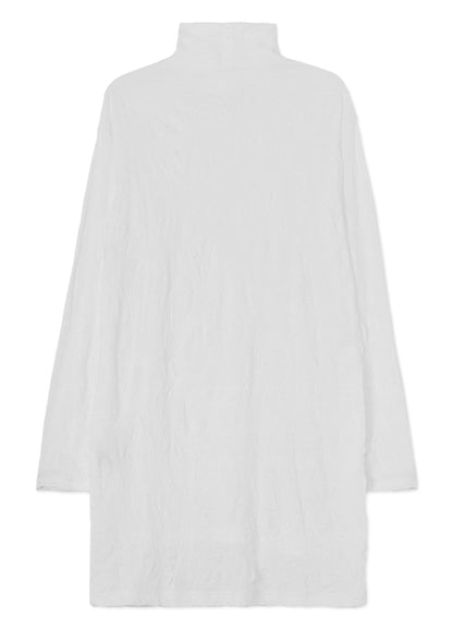 CATCH WASHER RIGHT BUTTON-OPENING BIG TURTLENECK