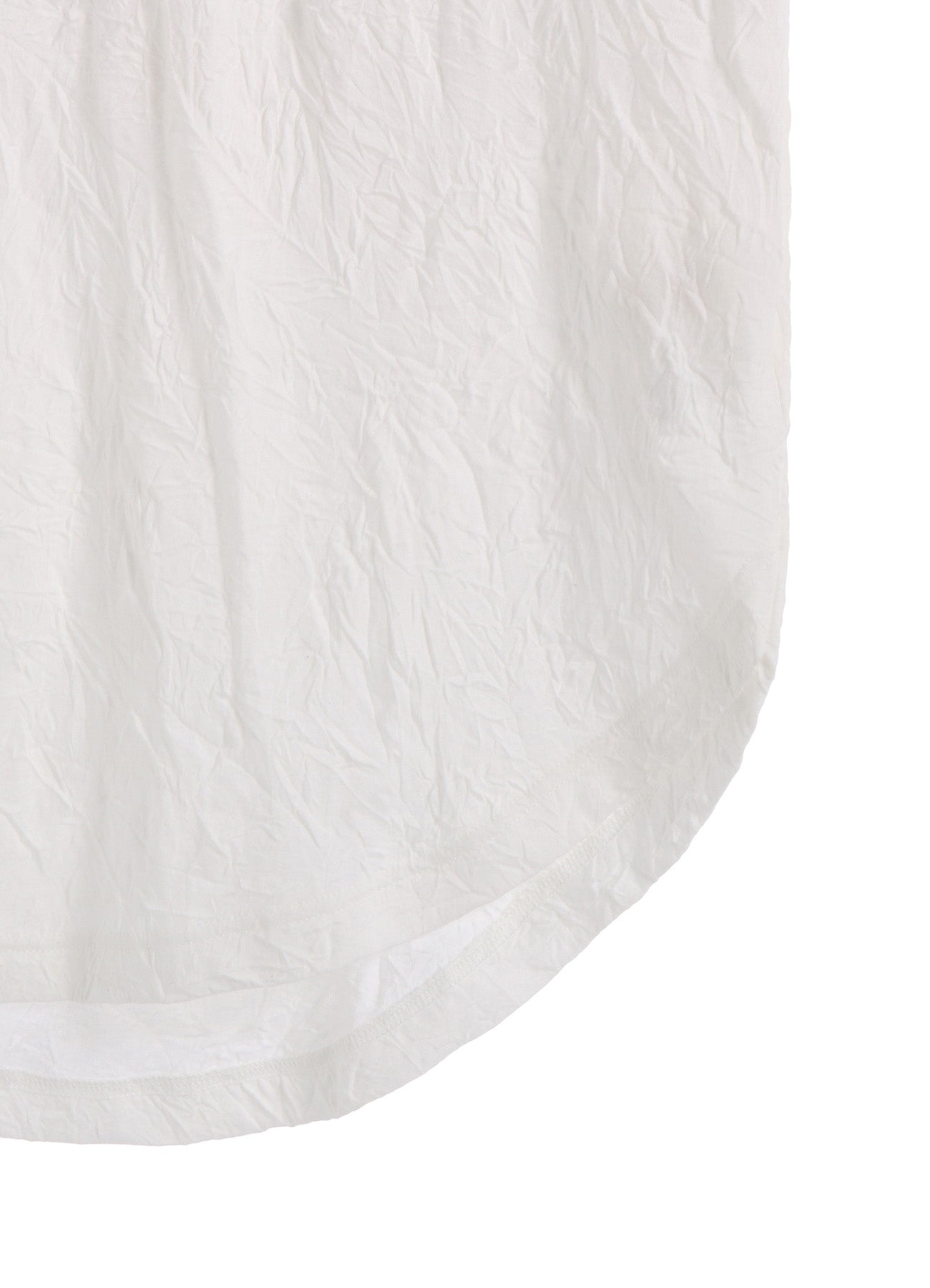 CATCH WASHER HEM ROUND JUMBO T-SHIRT SHORT SLEEVES