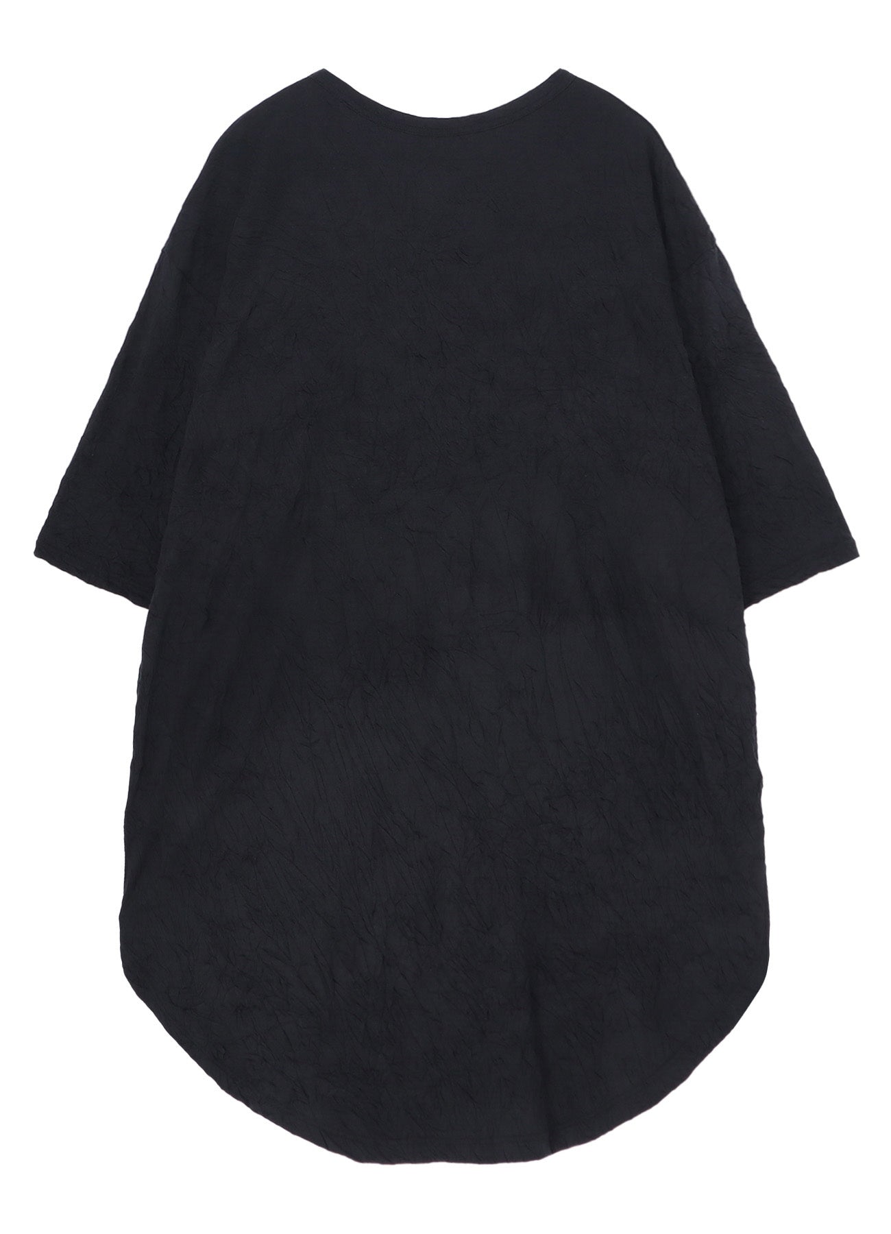 CATCH WASHER HEM ROUND JUMBO T-SHIRT SHORT SLEEVES