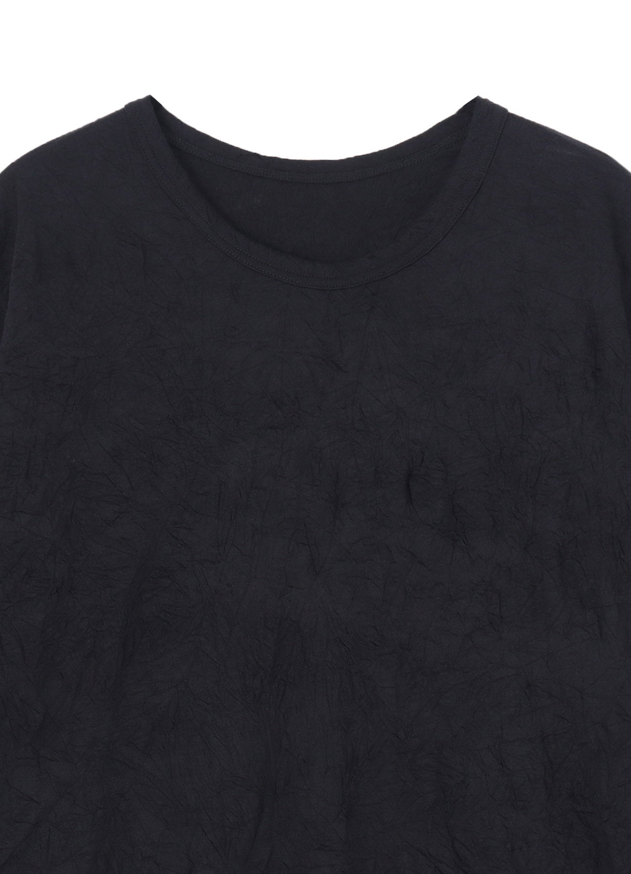 CATCH WASHER HEM ROUND JUMBO T-SHIRT SHORT SLEEVES