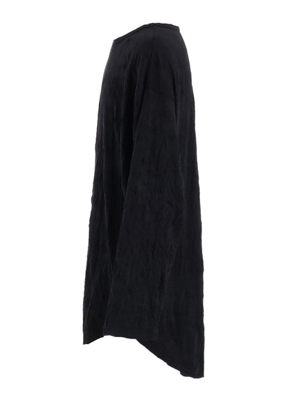 CATCH WASHER HEM ROUND JUMBO T-SHIRT LONG SLEEVES