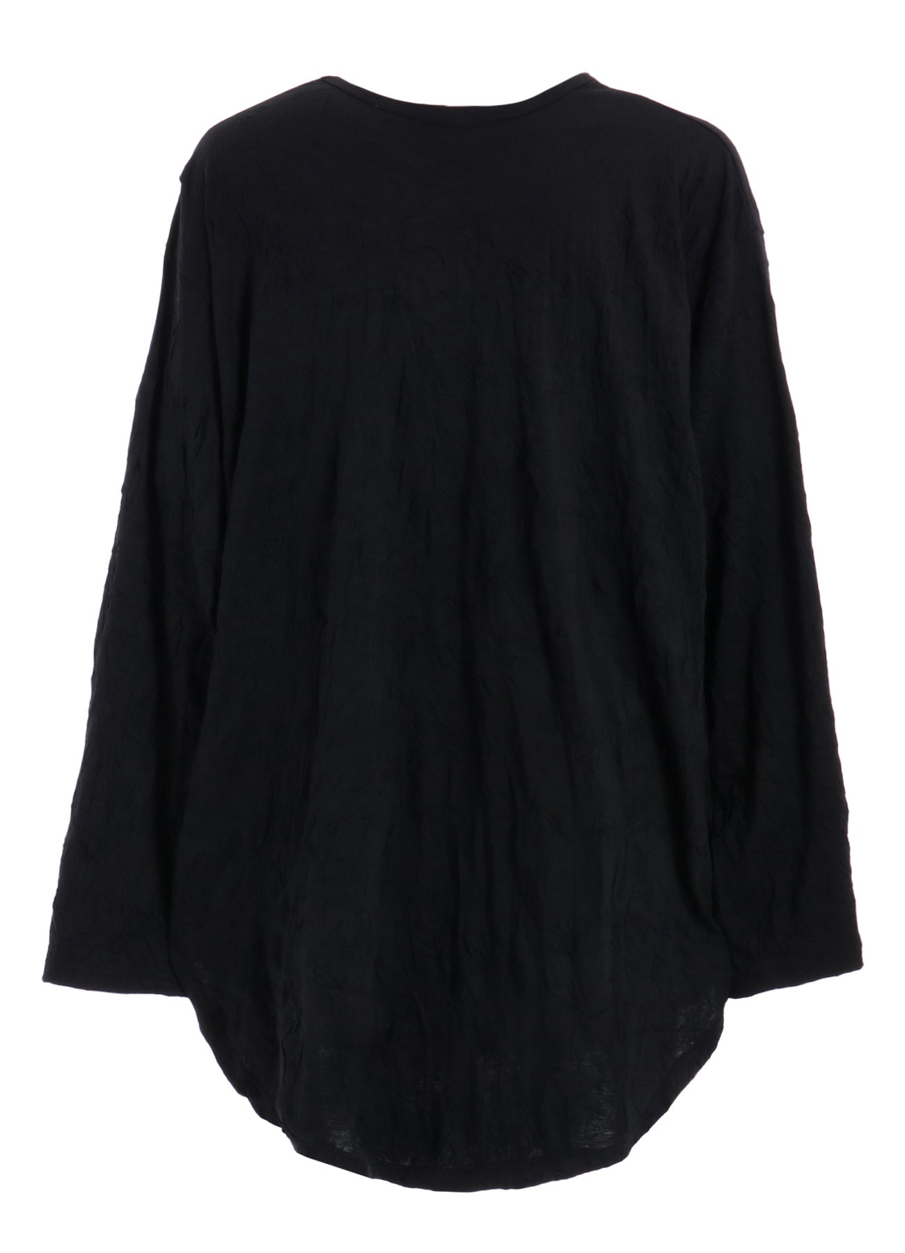 CATCH WASHER HEM ROUND JUMBO T-SHIRT LONG SLEEVES