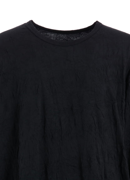 CATCH WASHER HEM ROUND JUMBO T-SHIRT LONG SLEEVES