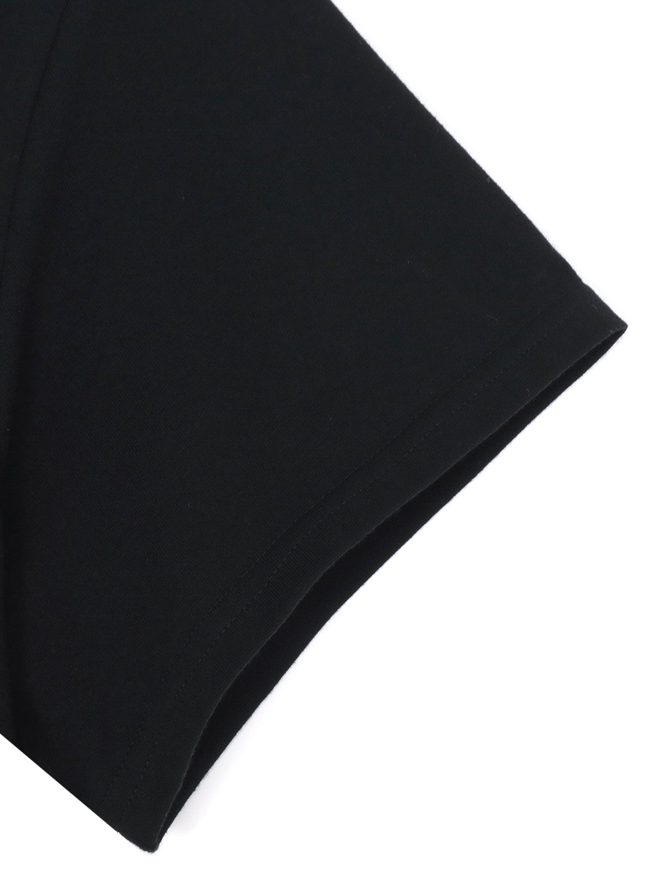 SILICON JERSEY+ CREPE DE CHINE DOCKING T-DRESS