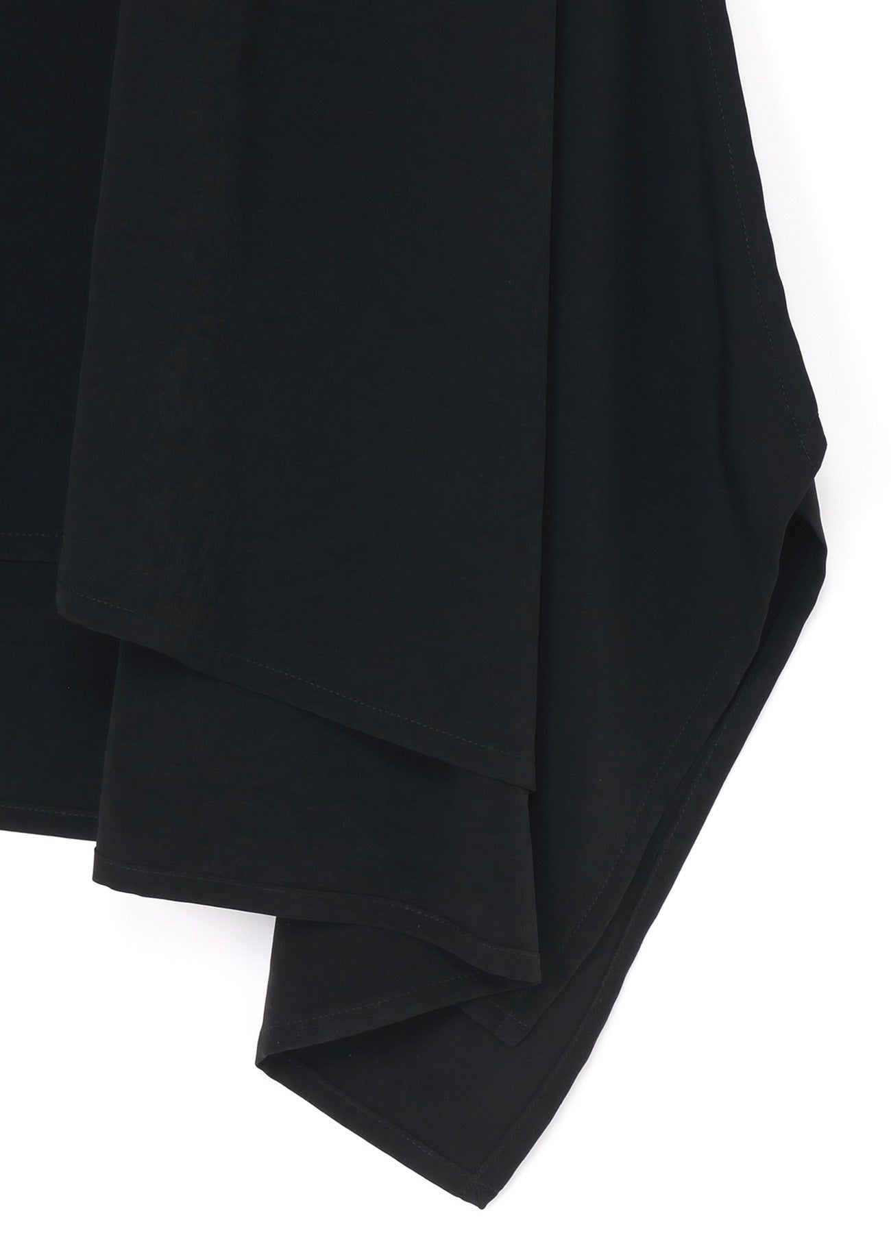 SILICON JERSEY+ CREPE DE CHINE DOCKING T-DRESS