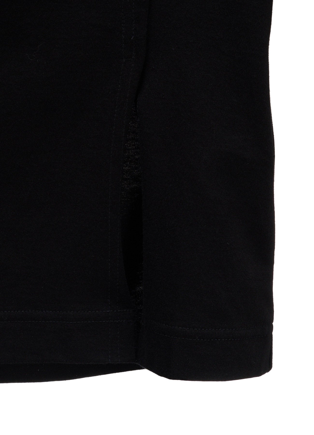 COTTON JERSEY MIX TIERED SHORT SLEEVED T