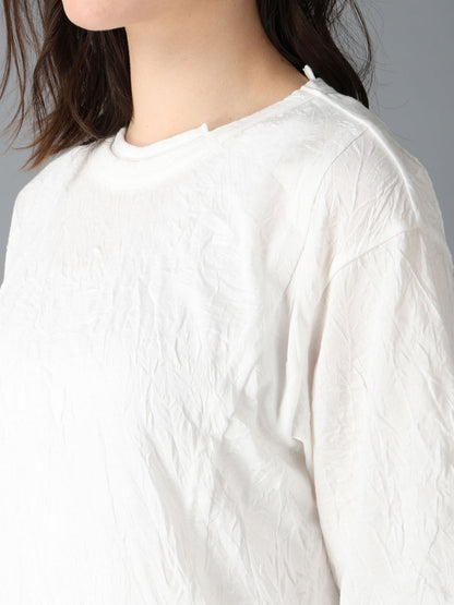 CATCH WASHER MIX TIERED SHORT SLEEVED T