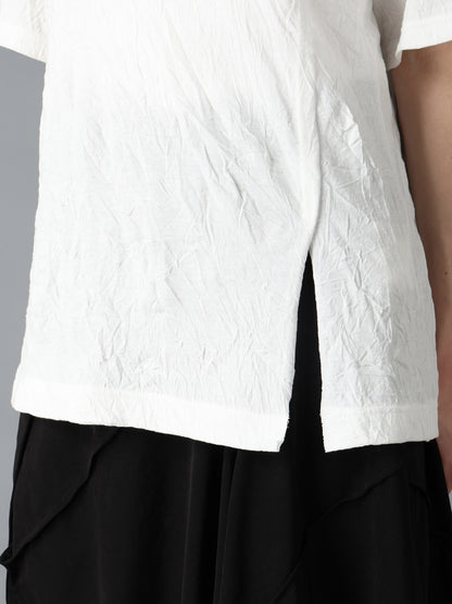 CATCH WASHER MIX TIERED SHORT SLEEVED T