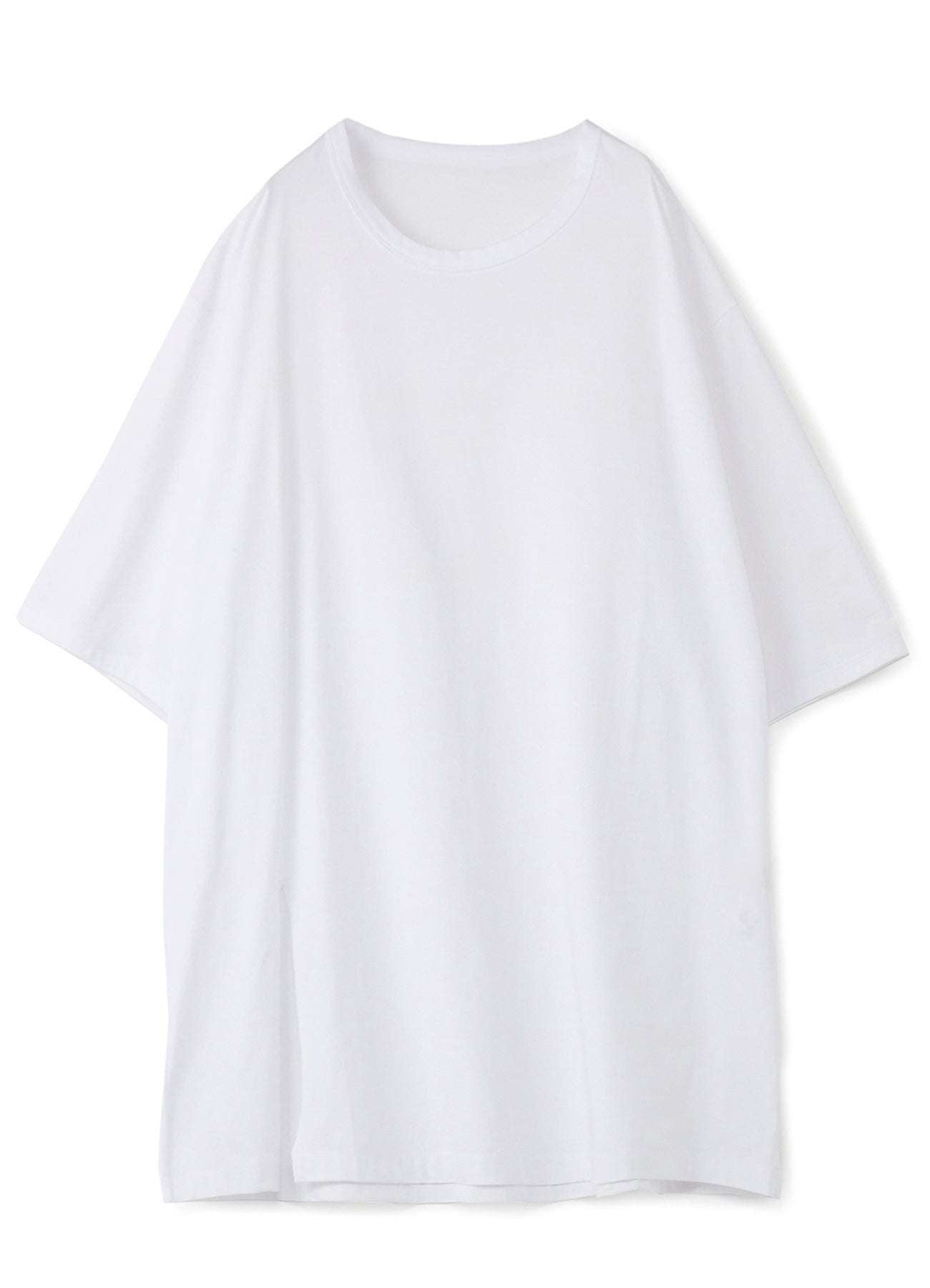 COTTON JERSEY MIX TIERED LONG SLEEVED T