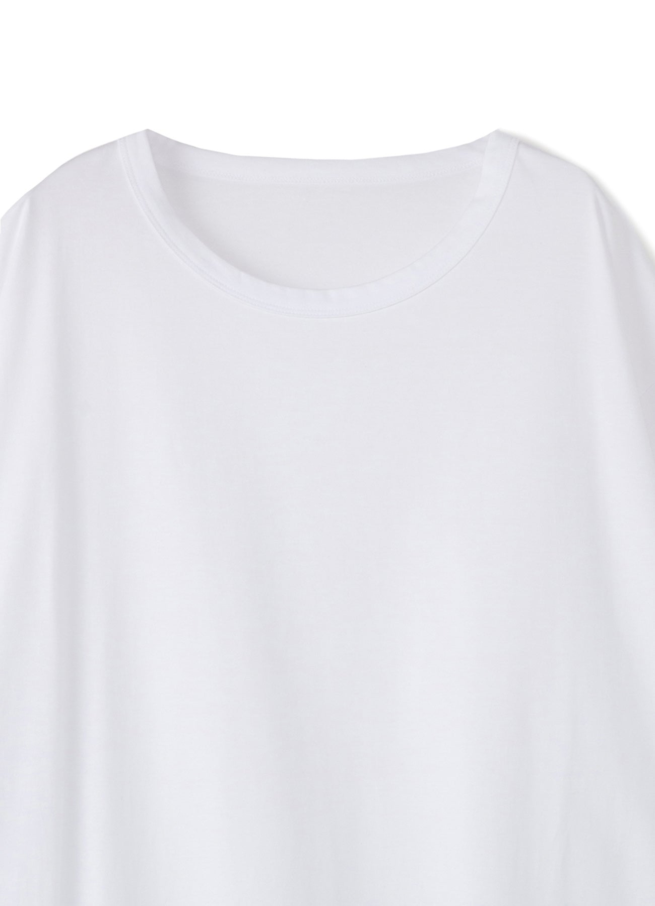 COTTON JERSEY MIX TIERED LONG SLEEVED T