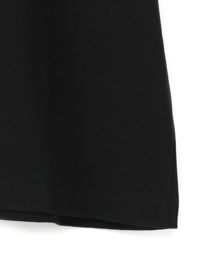 COTTON JERSEY MIX TIERED LONG SLEEVED T