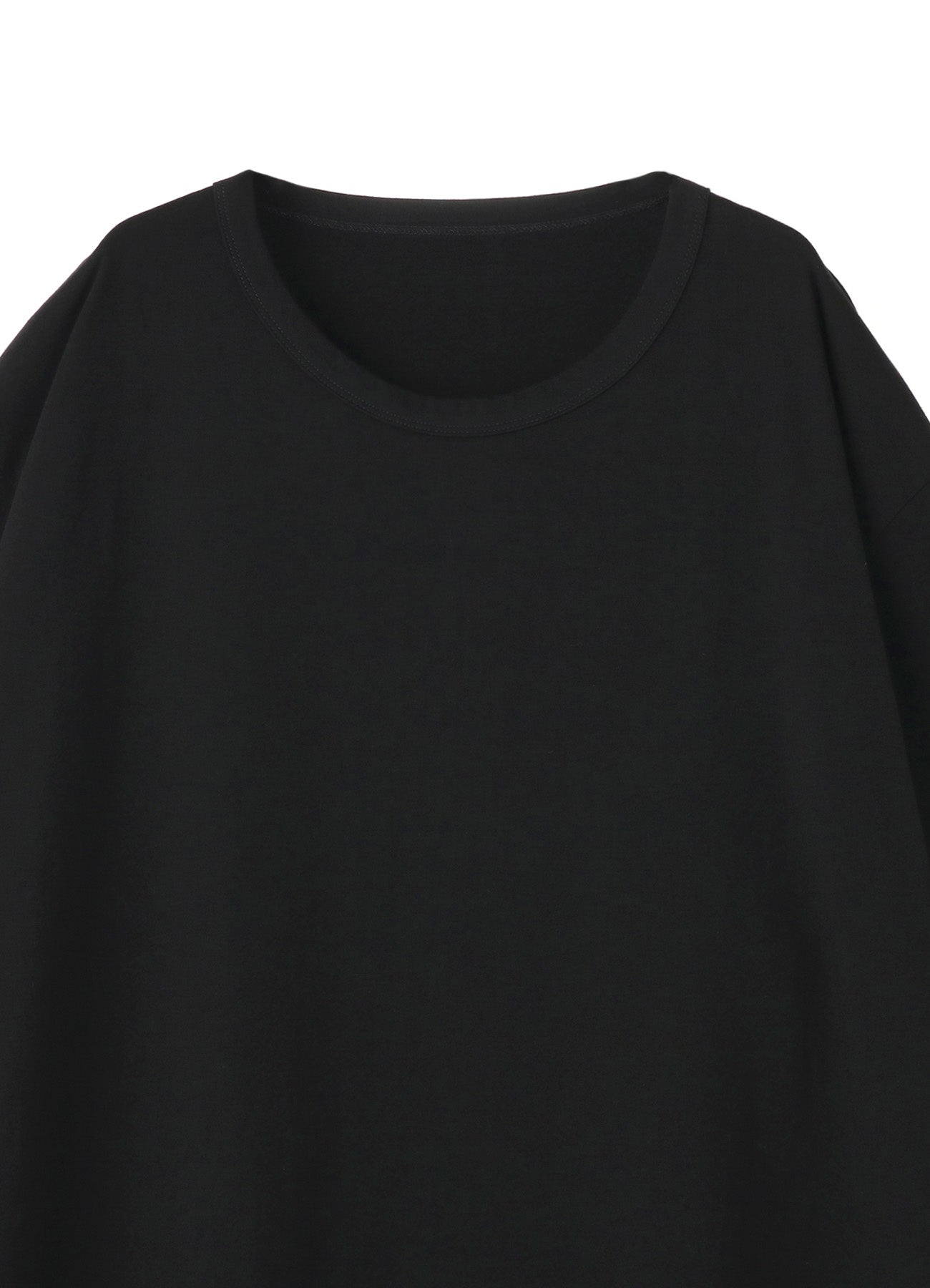 COTTON JERSEY MIX TIERED LONG SLEEVED T