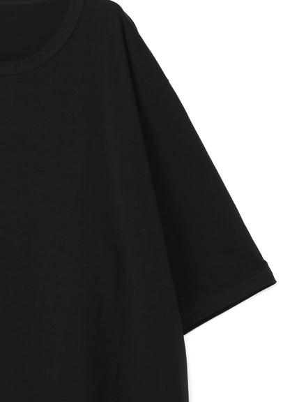 COTTON JERSEY MIX TIERED LONG SLEEVED T