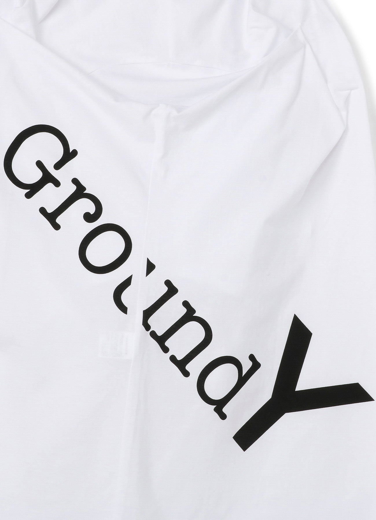 30/- COTTON JERSEY GROUND Y LOGO JUMBO T-SHIRT