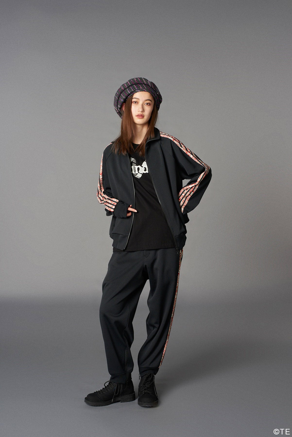 【伊勢丹限定の為非表示】Ground Y × 『MONONOKE The Movie Chapter』  Collaborate Collection MONONOKE STRIPE BERET