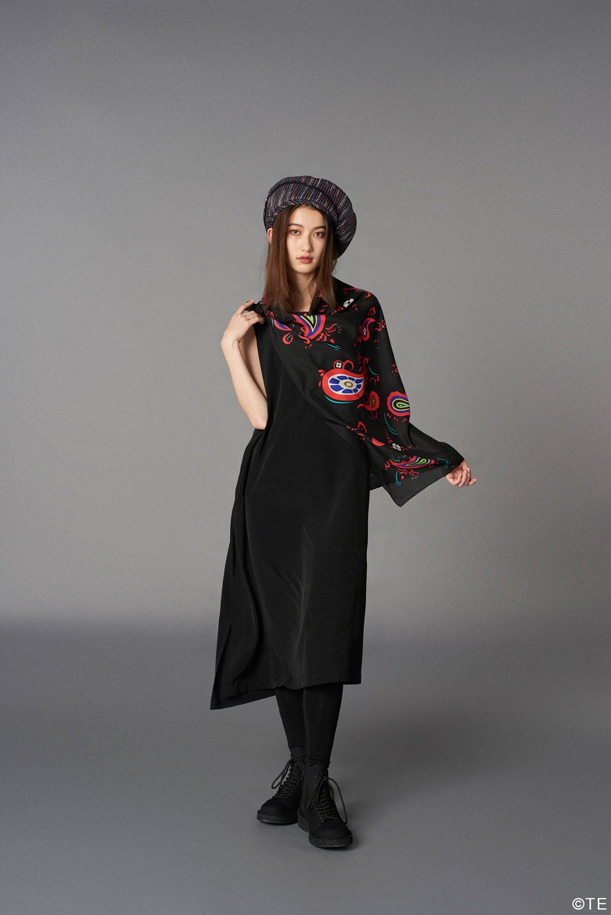 【伊勢丹限定の為非表示】Ground Y × 『MONONOKE The Movie Chapter』  Collaborate Collection MONONOKE STRIPE BERET