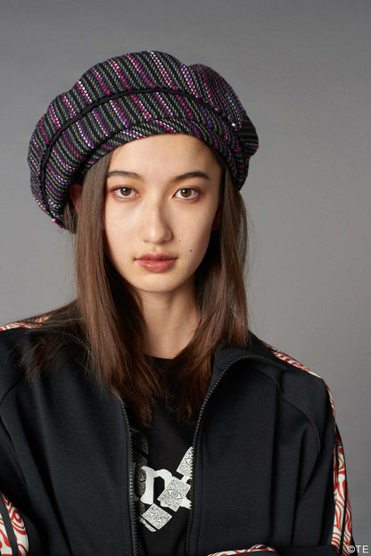 【伊勢丹限定の為非表示】Ground Y × 『MONONOKE The Movie Chapter』  Collaborate Collection MONONOKE STRIPE BERET