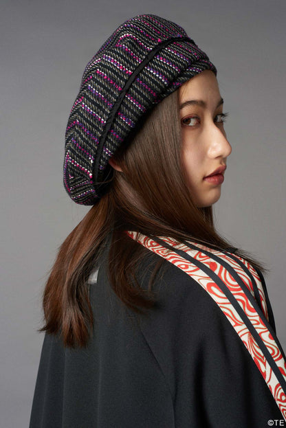 【伊勢丹限定の為非表示】Ground Y × 『MONONOKE The Movie Chapter』  Collaborate Collection MONONOKE STRIPE BERET