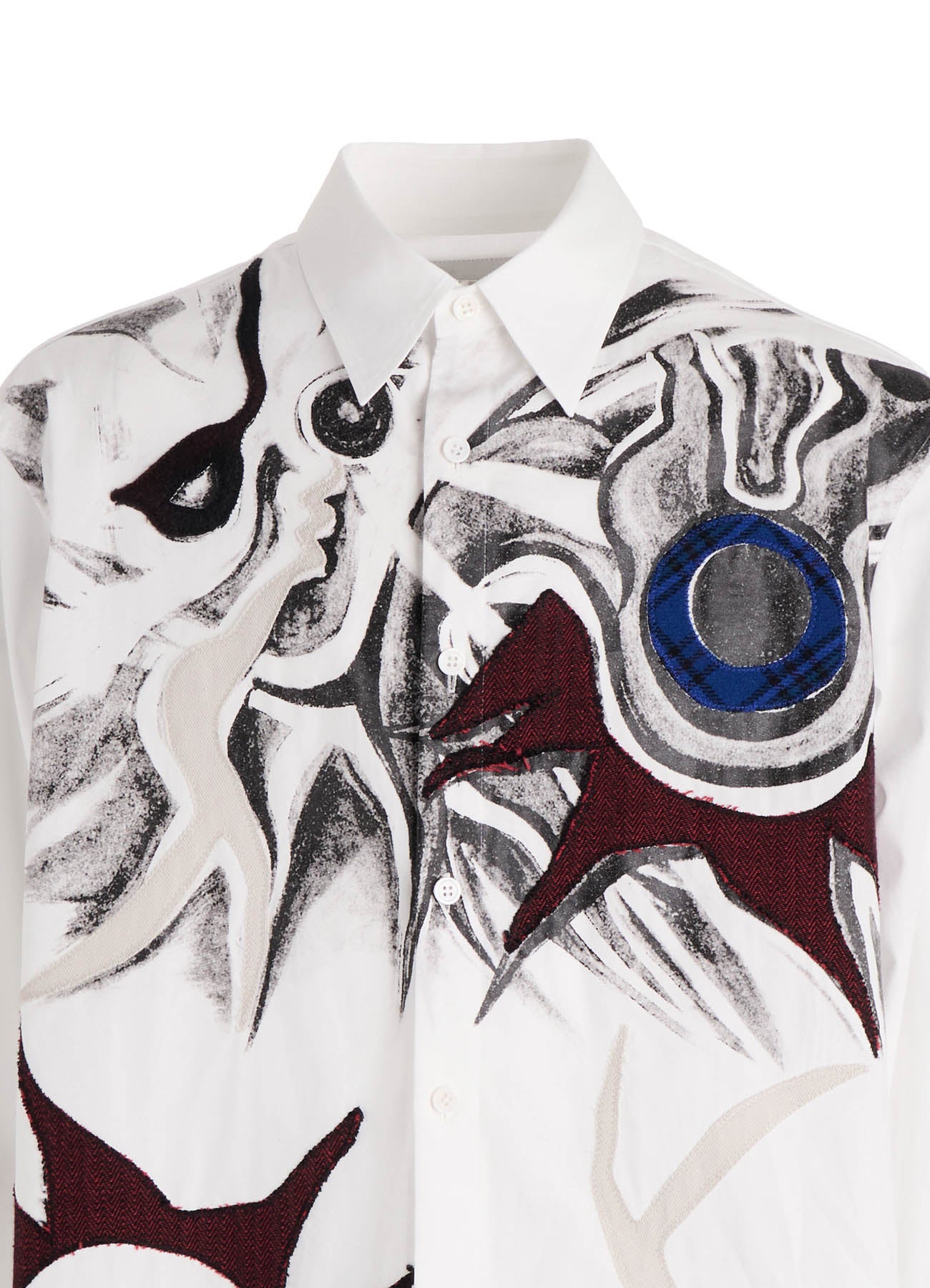 Ground Y×Taro Okamoto Mixed-Media Composition Shirts ”I Am in the Sky”