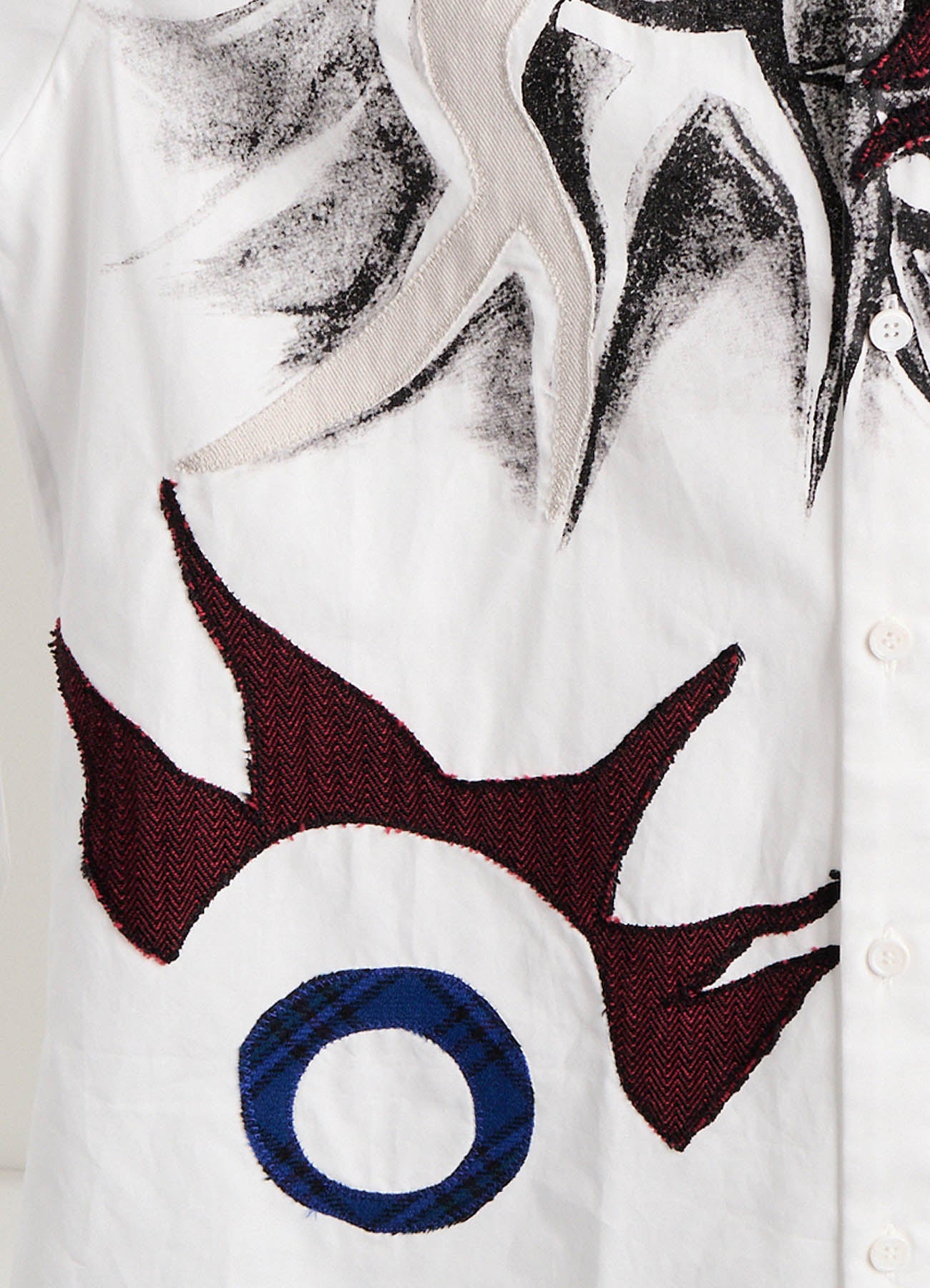 Ground Y×Taro Okamoto Mixed-Media Composition Shirts ”I Am in the Sky”